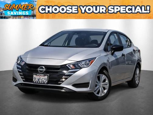 Brilliant Silver Metallic 2024 Nissan Versa 1.6 S