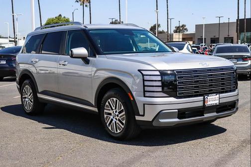 Typhoon Silver Metallic 2026 Hyundai Palisade Hybrid SEL 8P