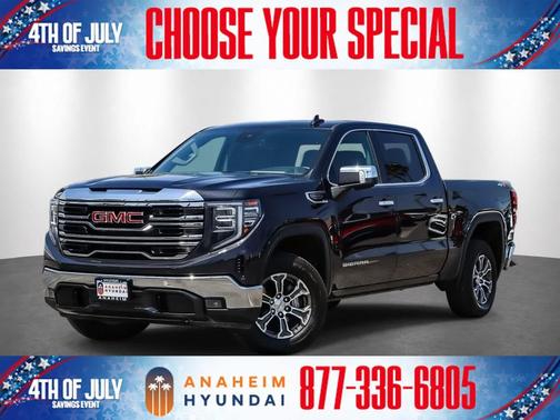 Titanium Rush Metallic 2024 GMC Sierra 1500 SLT
