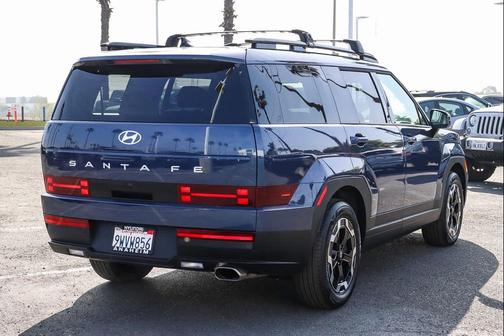 Atlantis Blue 2025 Hyundai SANTA FE SEL 2.4
