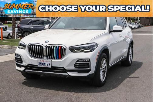 Alpine White 2020 BMW X5 xDrive40i