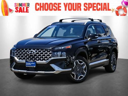 Twilight Black 2022 Hyundai SANTA FE Limited