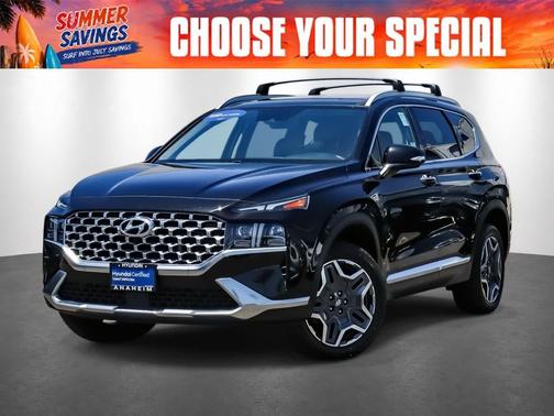 Twilight Black 2022 Hyundai SANTA FE Limited