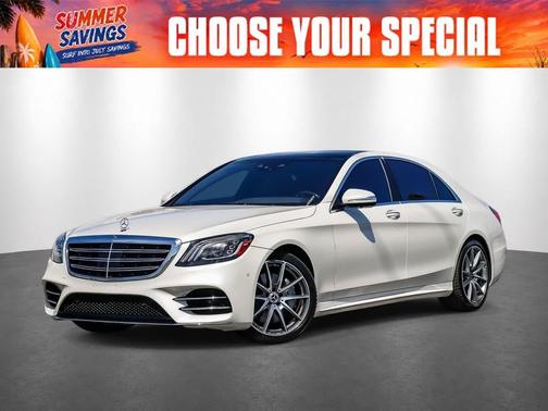 designo Diamond White 2019 Mercedes-Benz S-Class S 560