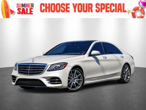 designo Diamond White 2019 Mercedes-Benz S-Class S 560