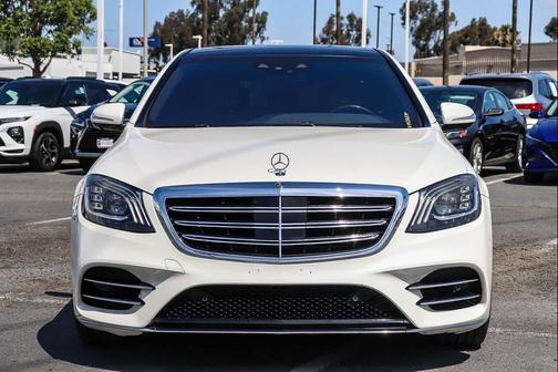 designo Diamond White 2019 Mercedes-Benz S-Class S 560