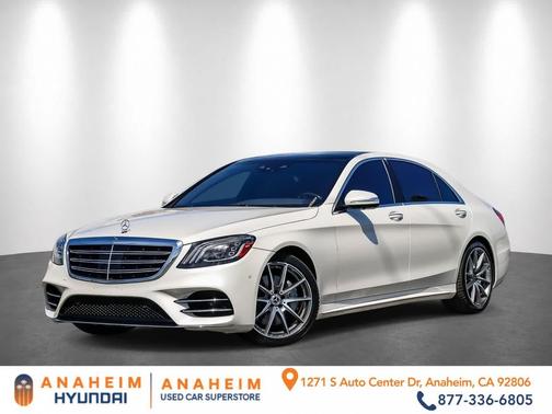 designo Diamond White 2019 Mercedes-Benz S-Class S 560