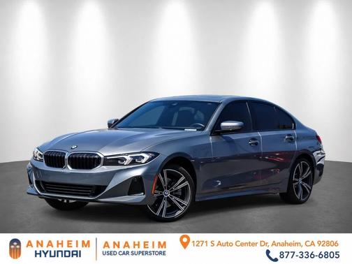 Skyscraper Grey Metallic 2023 BMW 330 330i