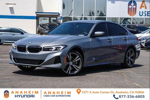 Skyscraper Grey Metallic 2023 BMW 330 330i