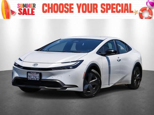 Wind Chill Pearl 2025 Toyota Prius LE