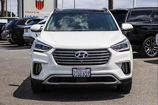 Monaco White 2017 Hyundai SANTA FE SE Ultimate