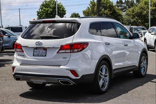 Monaco White 2017 Hyundai SANTA FE SE Ultimate
