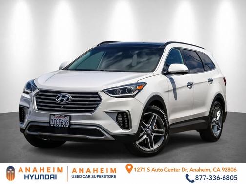 Monaco White 2017 Hyundai SANTA FE SE Ultimate