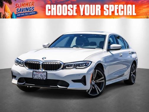 Alpine White 2022 BMW 330 xDrive