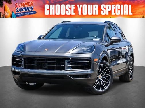 Gray 2024 Porsche Cayenne Cayenne