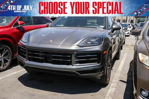 Gray 2024 Porsche Cayenne Cayenne