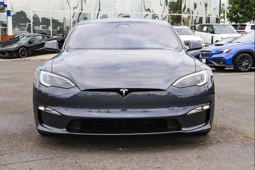 Gray 2023 Tesla Model S Plaid