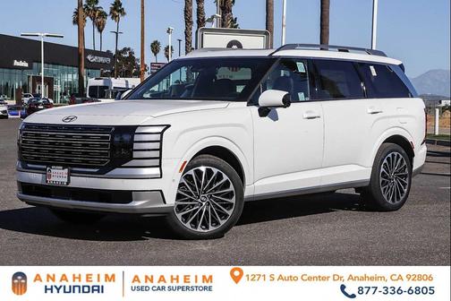 Creamy White Pearl 2026 Hyundai PALISADE Calligraphy