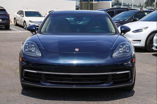 Blue 2017 Porsche Panamera 4