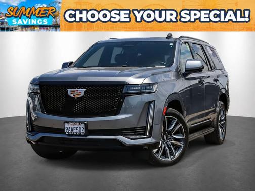 Satin Steel Metallic 2021 Cadillac Escalade Sport