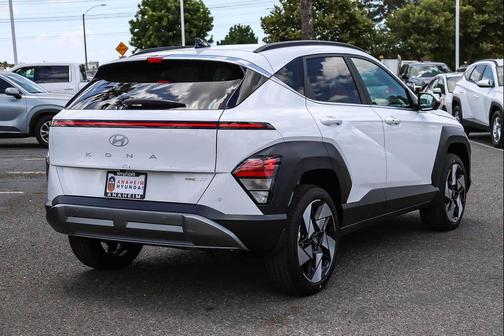 Atlas White 2026 Hyundai KONA Limited