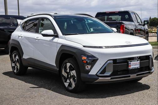 Atlas White 2026 Hyundai KONA Limited