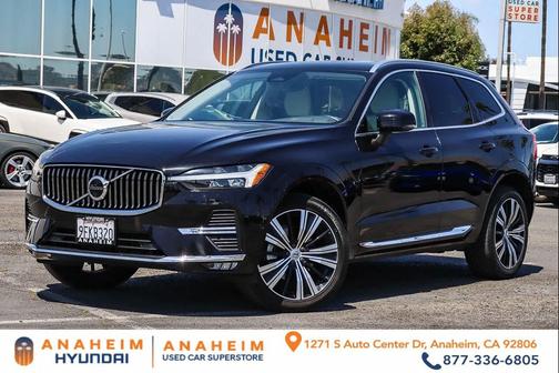 Black 2023 Volvo XC60 B5 Plus Bright Theme