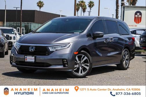 Modern Steel Metallic 2023 Honda Odyssey Touring