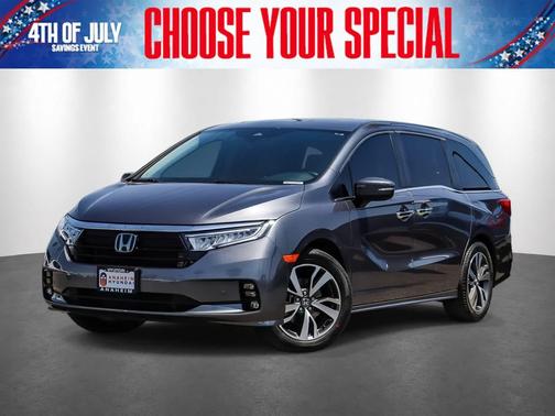 Modern Steel Metallic 2023 Honda Odyssey Touring