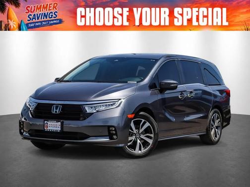 Modern Steel Metallic 2023 Honda Odyssey Touring