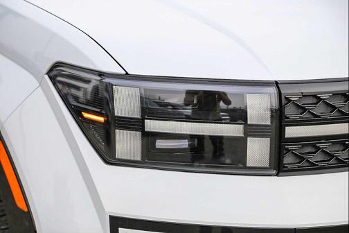 Serenity White 2026 Hyundai SANTA FE HEV Calligraphy