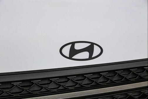 Serenity White 2026 Hyundai SANTA FE HEV Calligraphy
