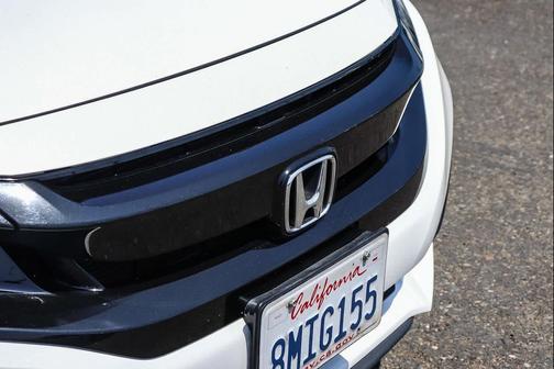 Platinum White Pearl 2019 Honda Civic Sport