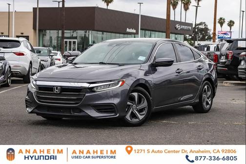 Modern Steel Metallic 2019 Honda Insight EX