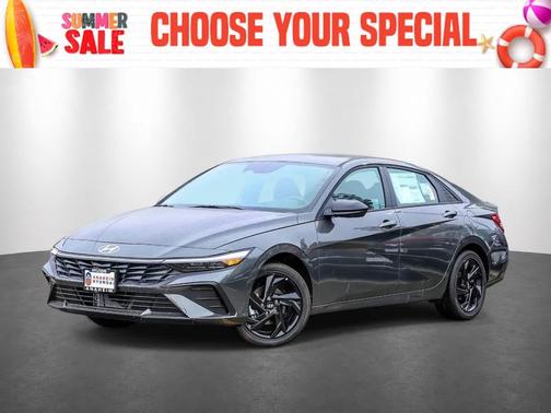 Amazon Gray 2026 Hyundai ELANTRA HEV SEL Sport