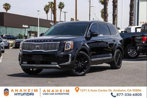 Ebony Black 2021 Kia Telluride SX