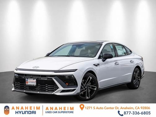 Serenity White 2026 Hyundai SONATA N Line