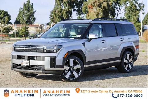 Shimmering Silver 2026 Hyundai SANTA FE Limited