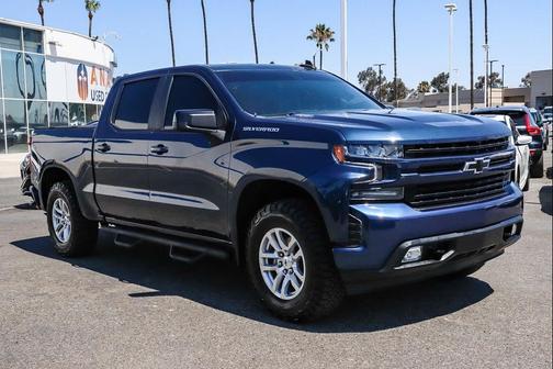 Northsky Blue Metallic 2021 Chevrolet Silverado 1500 RST