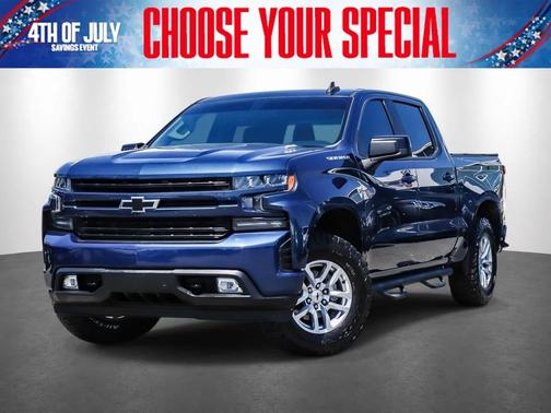 Northsky Blue Metallic 2021 Chevrolet Silverado 1500 RST