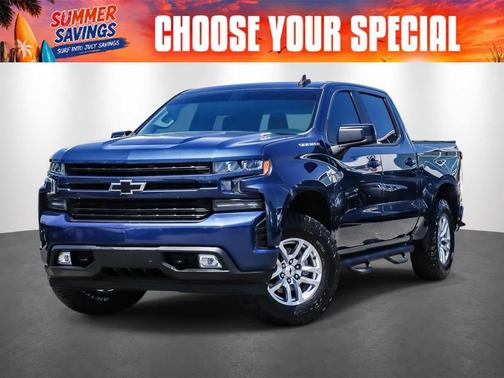 Northsky Blue Metallic 2021 Chevrolet Silverado 1500 RST