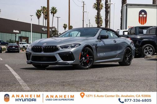 Skyscraper Grey Metallic 2023 BMW M8 Competition