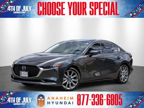 Machine Gray Metallic 2023 Mazda Mazda3 AWD w/Premium Package