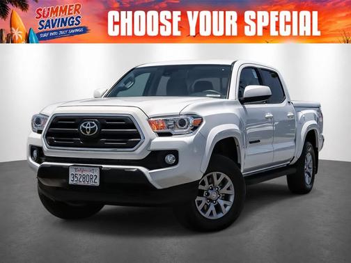 Super White 2019 Toyota Tacoma SR5