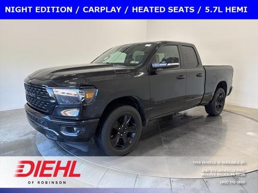 2022 RAM 1500 Big Horn Quad Cab 4x4 64' Box