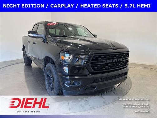 2022 RAM 1500 Big Horn Quad Cab 4x4 64' Box