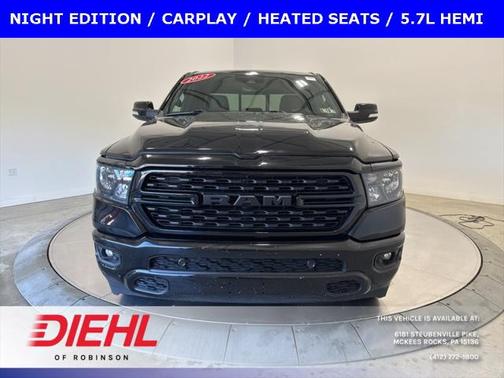 2022 RAM 1500 Big Horn Quad Cab 4x4 64' Box