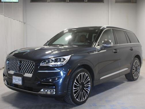 Flight Blue 2021 Lincoln Aviator Black Label AWD