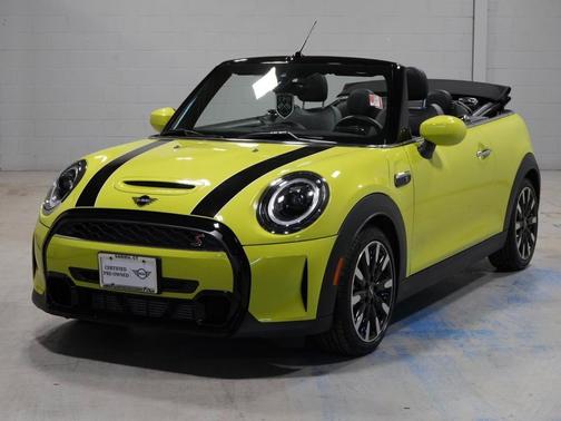 Zesty Yellow 2024 MINI Convertible Cooper S