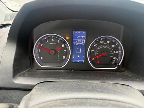 Alabaster Silver Metallic 2010 Honda CR-V EX